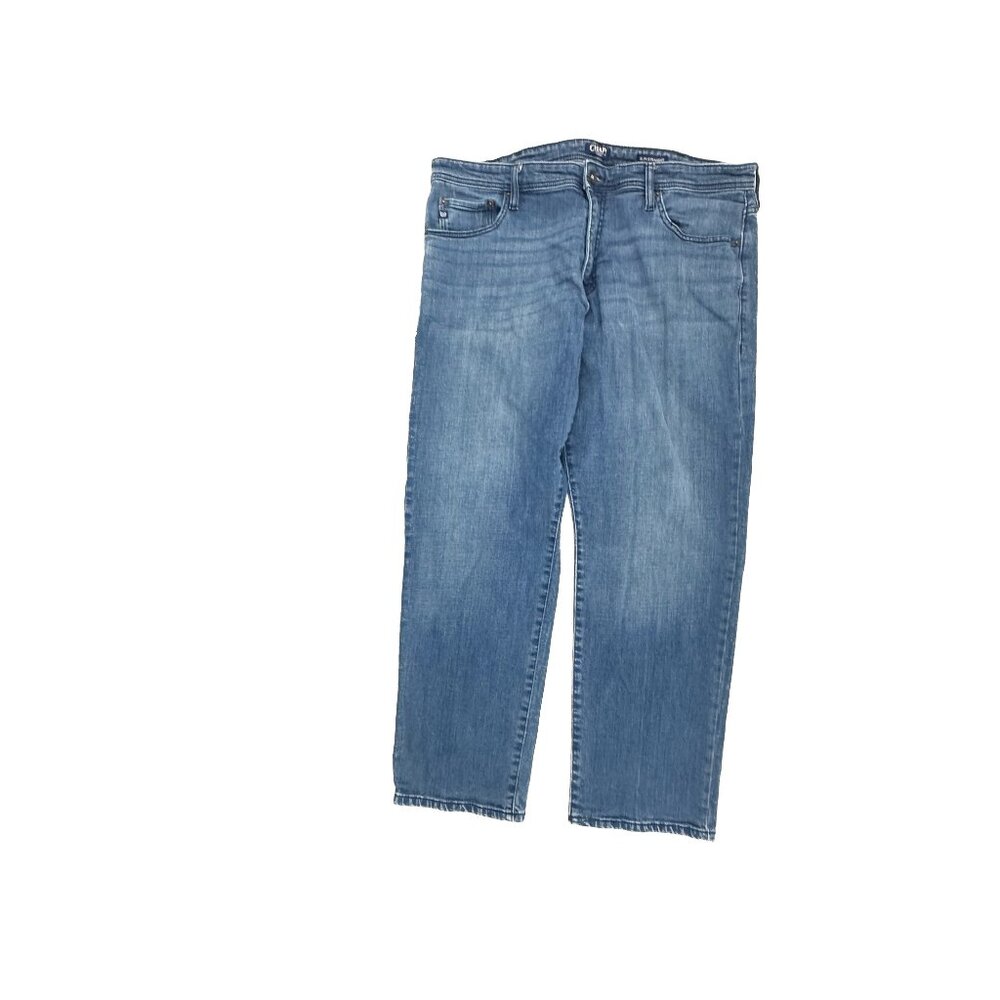 Chaps Slim‎ Straight Men's size 40x30 Dark Wash Blue Denim Jeans